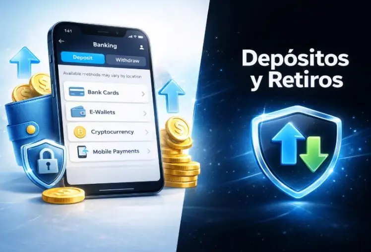 Depósitos y retiros en 1win Argentina