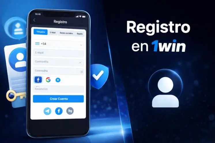 Formulario de registro en 1win casino