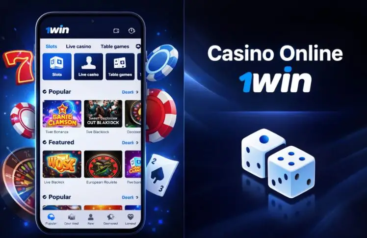 Cómo se organiza el casino online de 1win
